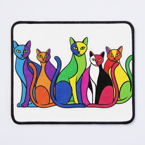 Item preview, The Colorful Cat Party designed and sold by meesub.