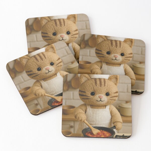Item preview, cute cat in the restaurant designed and sold by Mauswohn.
