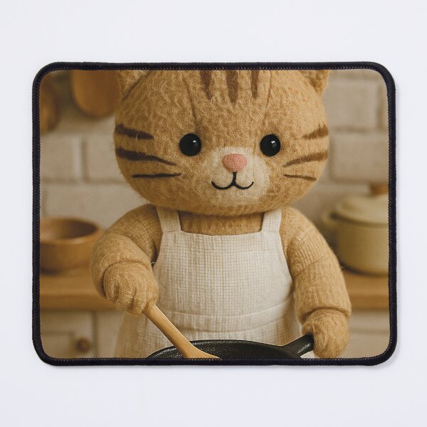 Item preview, cute cat in the restaurant designed and sold by Mauswohn.