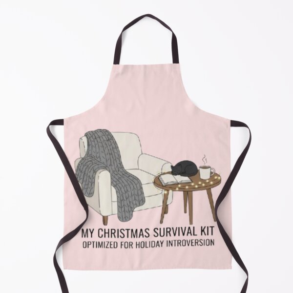 Item preview, Introvert's Christmas Survival Kit | Cozy Holiday Introversion Design designed and sold by Syrupulse.