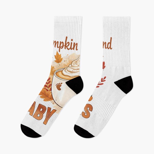 Item preview, Pumpkin Spice And Baby Kicks designed and sold by Silent Watch Threads..