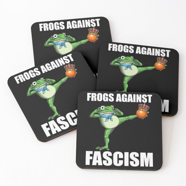 Item preview, Frogs Against Fascism, No Kings In Portland Frog  designed and sold by Angryblu3.