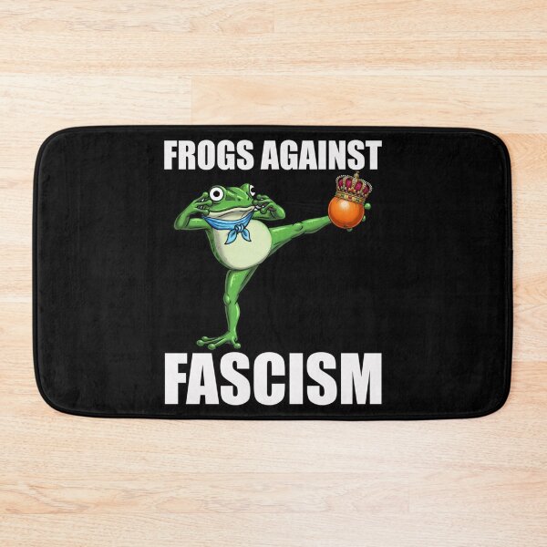 Item preview, Frogs Against Fascism, No Kings In Portland Frog  designed and sold by Angryblu3.