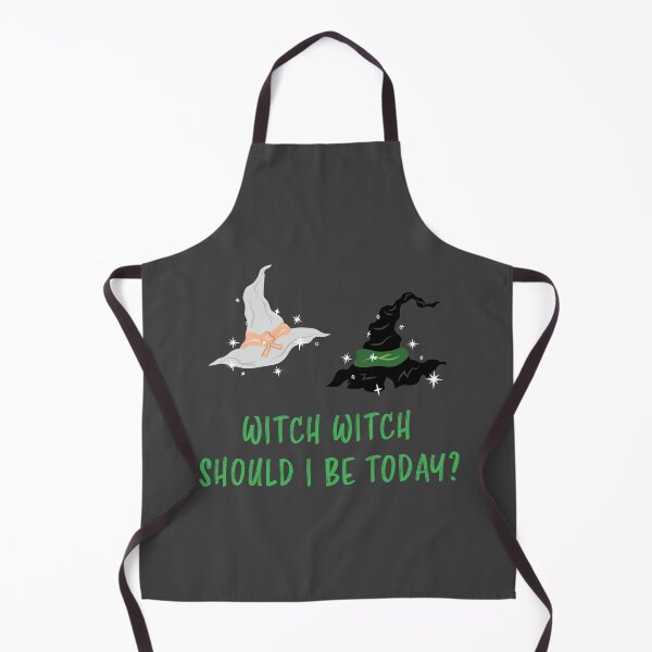Item preview, Witch Witch Should I Be Today - Gravity Green & Dark Grey designed and sold by Daniel Bevis Design.
