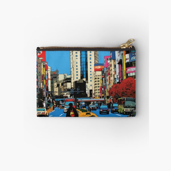 Item preview, City View - Neo-Pop Comic style designed and sold by TheRedBoxTees.
