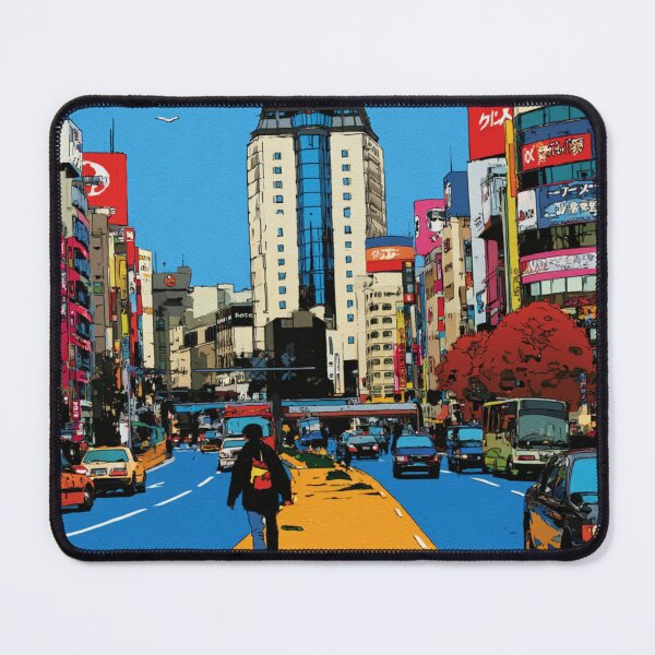 Item preview, City View - Neo-Pop Comic style designed and sold by TheRedBoxTees.