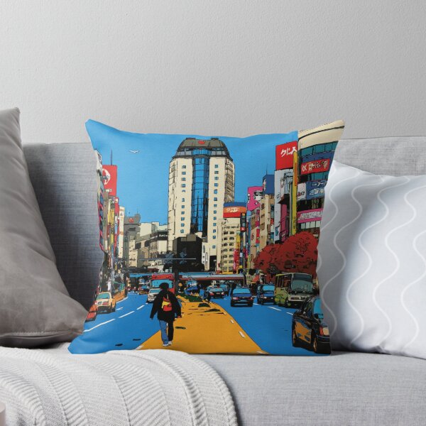 Item preview, City View - Neo-Pop Comic style designed and sold by TheRedBoxTees.