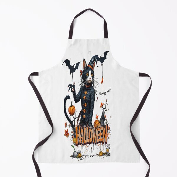 Item preview, halloween cat horror art graffiti Professional design designed and sold by atomsama.