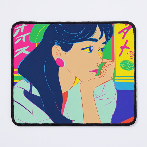 Item preview, Lady Gaze - Neo-Pop Comic style designed and sold by TheRedBoxTees.