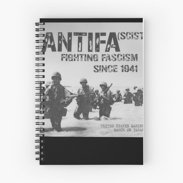 Item preview, Antifa Fighting Fascism Since 1941 Tarawa WWII designed and sold by JacobiRoob.