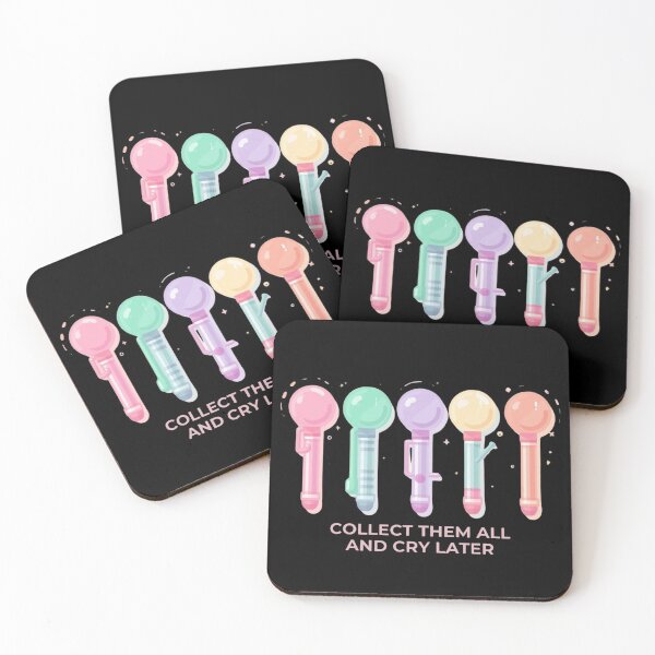 Item preview, Collect Them All and Cry Later – K-Pop Lightstick Pastel Aesthetic designed and sold by jelonkaa.