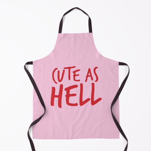 Item preview, Cute as Hell | Cheeky Typography Art designed and sold by Mantra Mama.