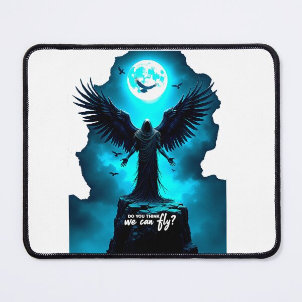 Item preview, Raven Spirit Ascension – Do You Think We Can Fly? designed and sold by BlackPrintMrket.