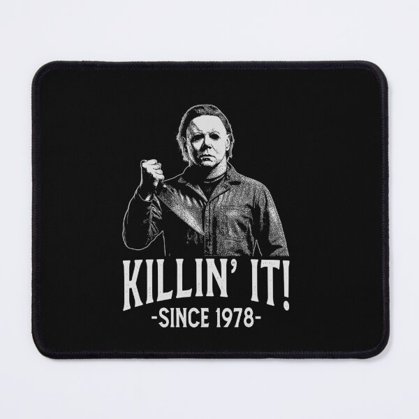 Item preview, Killin it Halloween Funny Shirt Michael Myers Horror Movie M4726 designed and sold by CozyScratch.