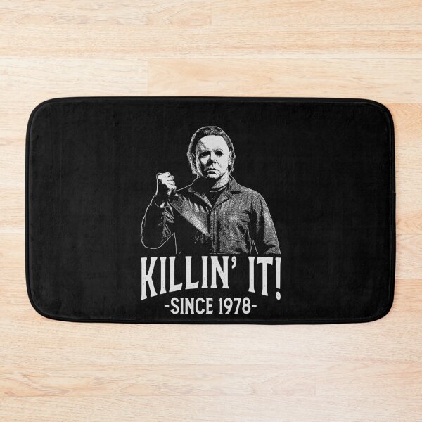Item preview, Killin it Halloween Funny Shirt Michael Myers Horror Movie M4726 designed and sold by CozyScratch.