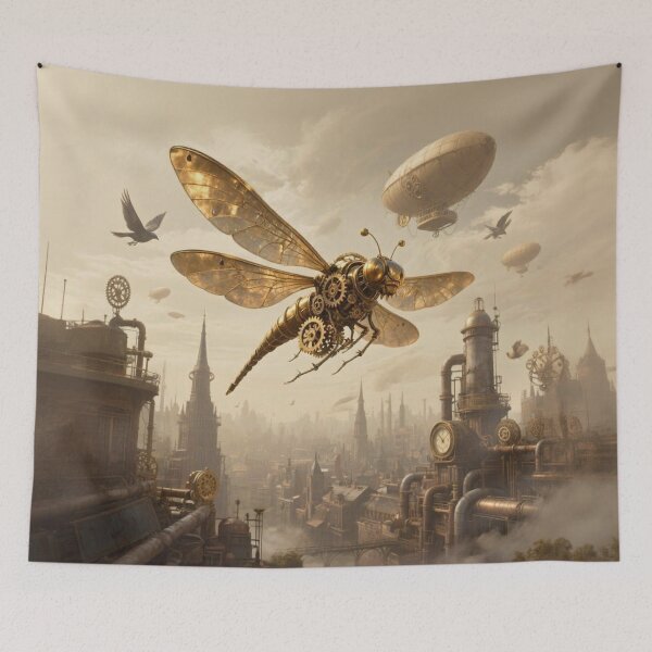 Item preview, Clock Work Dragon Fly designed and sold by shakespeare1212.