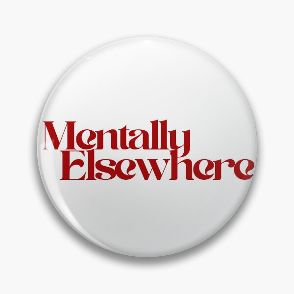 Item preview, Mentally Elsewhere designed and sold by INK AND AURA.