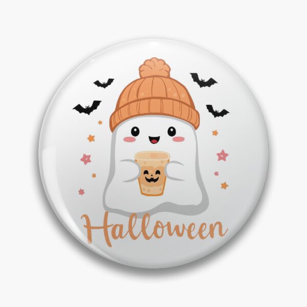 Item preview, Halloween Pumpkin Spiced Latte Ghost designed and sold by Room303Ltd.