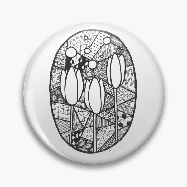 Item preview, Vidrieras de tulipanes designed and sold by Chaos and Chlorophyll.