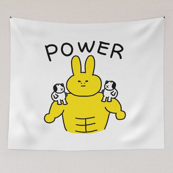 Item preview, two Cats on the power rabbit designed and sold by superbaechoo.