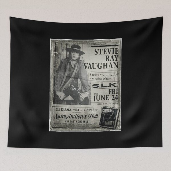 Item preview, Stevie Ray Vaughan Poster Concert designed and sold by Altaf Aji.