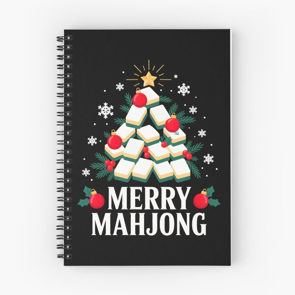 Artikelvorschau, Fröhlicher Mahjong-Weihnachtsbaum entworfen und verkauft von KarimSoCute.