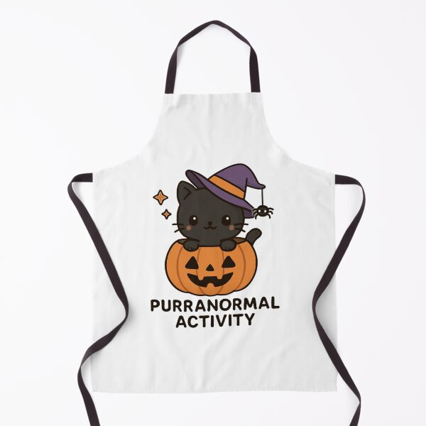 Item preview, Cute Halloween Cat in Pumpkin with Witch Hat designed and sold by RuweisVibes.