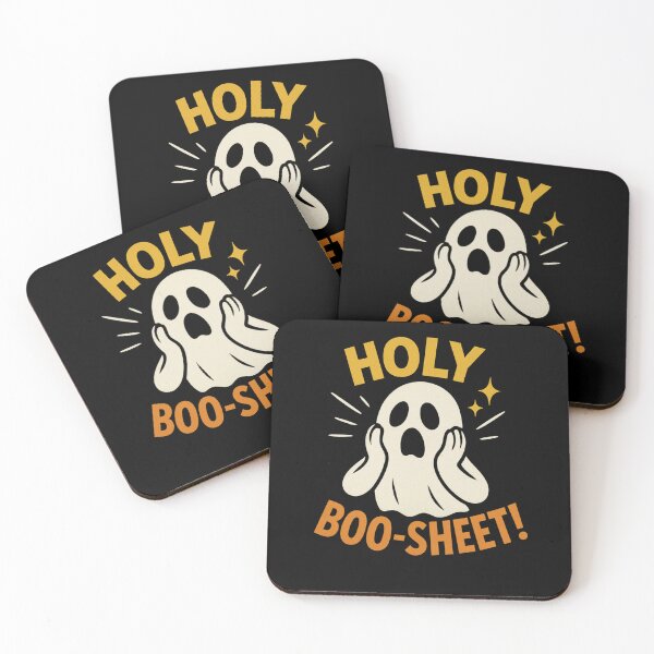 Item preview, Holy Boo-Sheet – Funny Shocked Ghost Halloween Design designed and sold by AddictiveDesign.