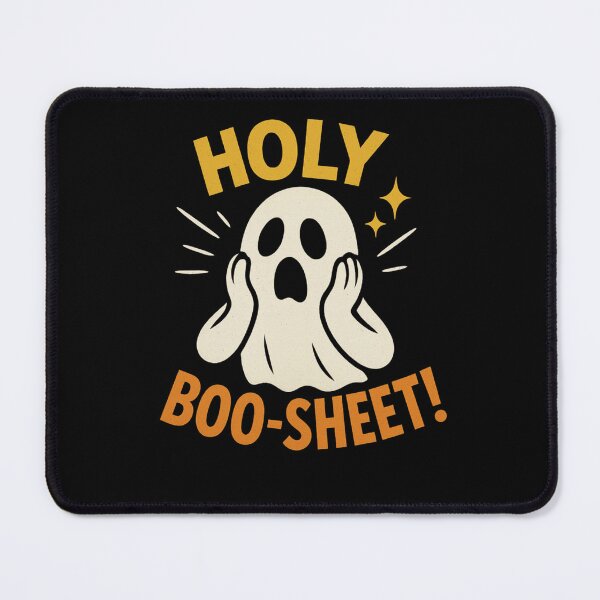 Item preview, Holy Boo-Sheet – Funny Shocked Ghost Halloween Design designed and sold by AddictiveDesign.