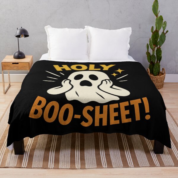 Item preview, Holy Boo-Sheet – Funny Shocked Ghost Halloween Design designed and sold by AddictiveDesign.