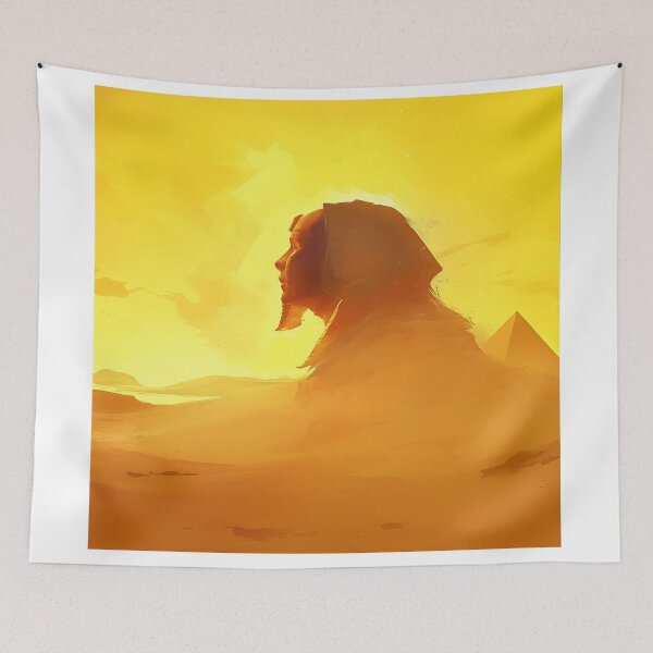 Item preview, Sphinx Watching Over Golden Dunes designed and sold by Christian Weiss.