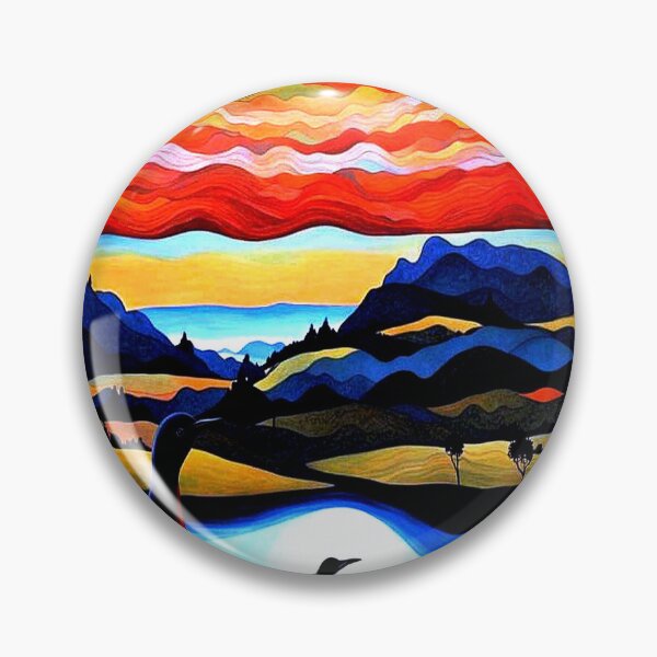 Item preview, Birds at sunset 1 designed and sold by George Hutton Hunter.
