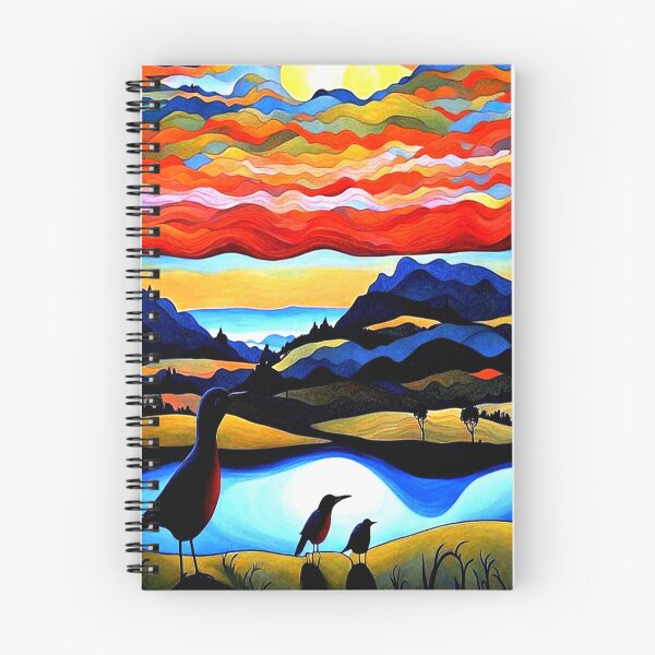 Item preview, Birds at sunset 1 designed and sold by George Hutton Hunter.