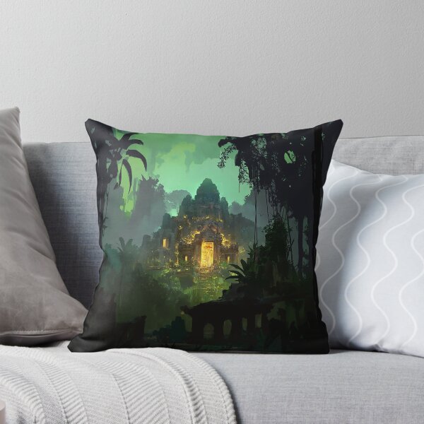 Item preview, Lost Temple In Glowing Jungle designed and sold by Christian Weiss.