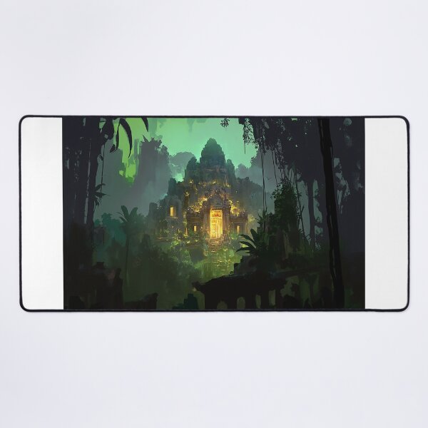 Item preview, Lost Temple In Glowing Jungle designed and sold by Christian Weiss.