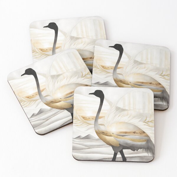 Item preview, Dreamwoven Guardian Ostrich – Celestial Dawn of Ma’at by LaLi Designs designed and sold by LaLi-Designs.