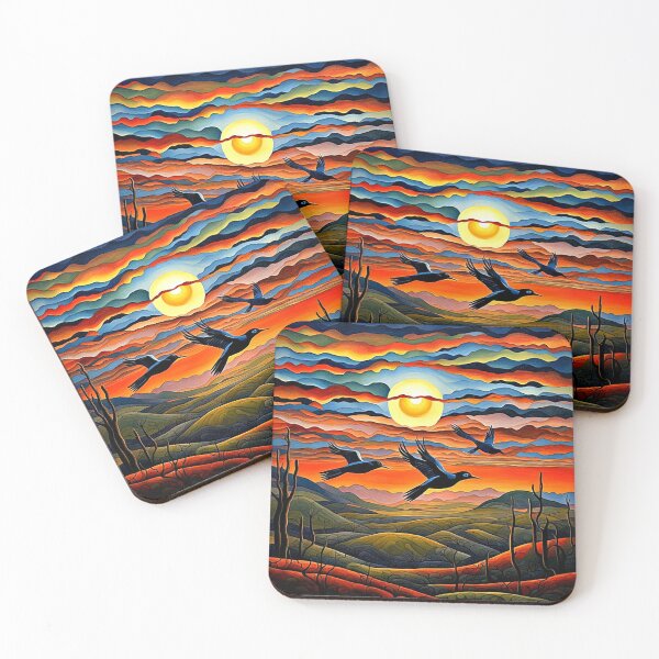 Item preview, Birds at sunset 2 designed and sold by George Hutton Hunter.