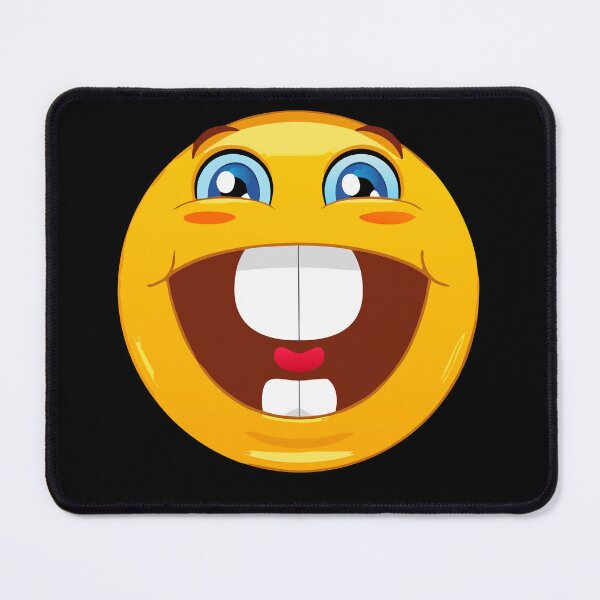 Item preview, Big Smile Emoji – Funny Happy Face Cartoon Design designed and sold by Minimum-Rage.