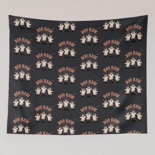 Item preview, Ghost Boo Haw Western designed and sold by Cute & Sassy Custom Gifting Boutiques.