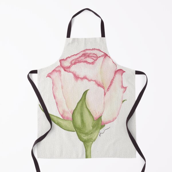 Item preview, Vintage Pink Rose designed and sold by Kirsten Robinson Art.