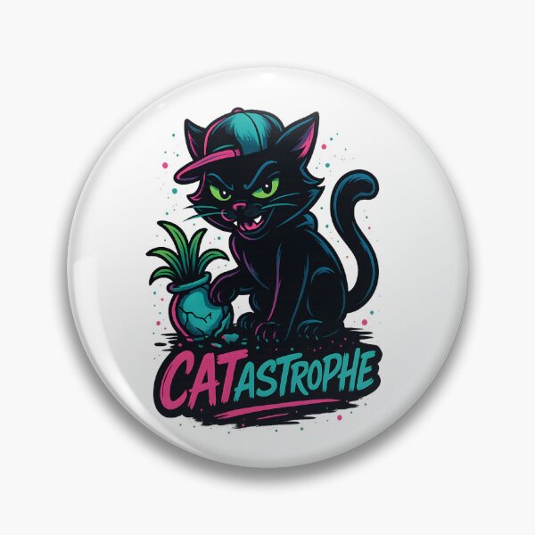Item preview, CATastrophe – Artistic Cat Chaos Design designed and sold by SVALANART.