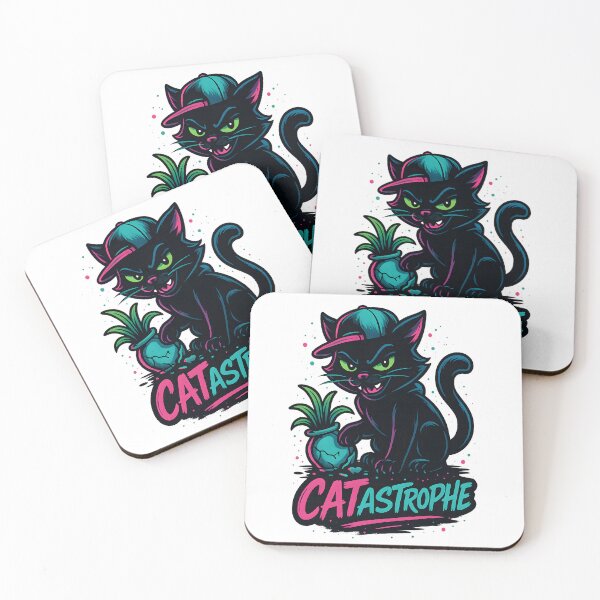 Artikelvorschau, CATastrophe – Künstlerisches Katzenchaos Design entworfen und verkauft von SVALANART.
