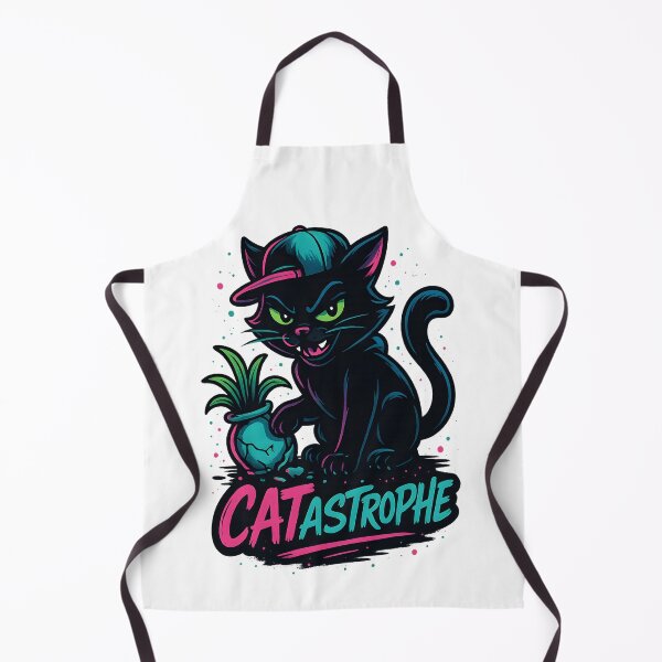 Item preview, CATastrophe – Artistic Cat Chaos Design designed and sold by SVALANART.