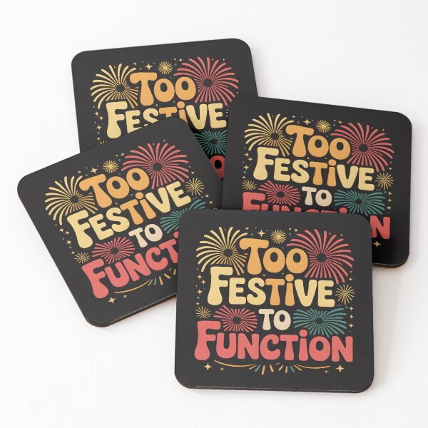 Item preview, Too Festive to Function – Funny Diwali Celebration Design designed and sold by Jollys-ArtShop.