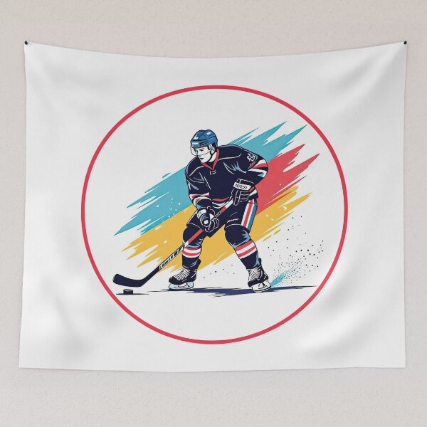 Item preview, Hockey Player designed and sold by Finding Fortuity.