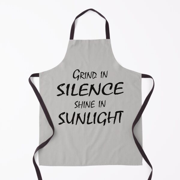 Item preview, Grind in Silence, Shine in Sunlight – Motivational Quote Design designed and sold by ArtNestVerse.