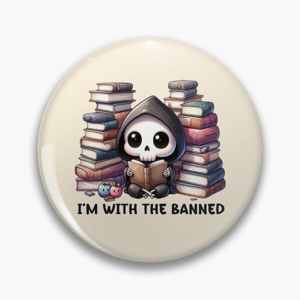 Item preview, Grimy-Reading-I'm with the banned designed and sold by RWT-Design.