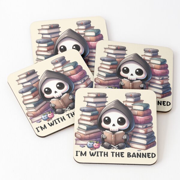 Item preview, Grimy-Reading-I'm with the banned designed and sold by RWT-Design.