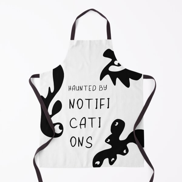 Item preview, “Haunted by Notifications” — Spooky Tech Anxiety designed and sold by atelier-biurni.
