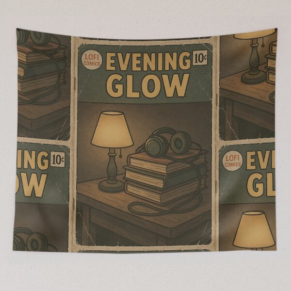 Item preview, Mellow Lofi: Evening Glow designed and sold by bapupa.